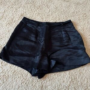 JCrew satin shorts